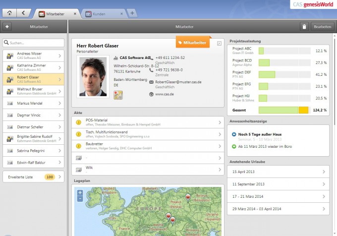 CAS Smartdesign Screenshot