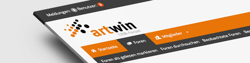 Willkommen im neuen Artwin CRM-Forum