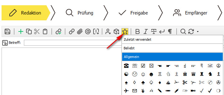 inxmail_symbole_einfuegen